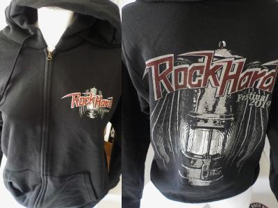 Metal Attack Merch Shop - Rock Hard Festival 2019 - ZIP Hood Grubenlampe  Pocketprint